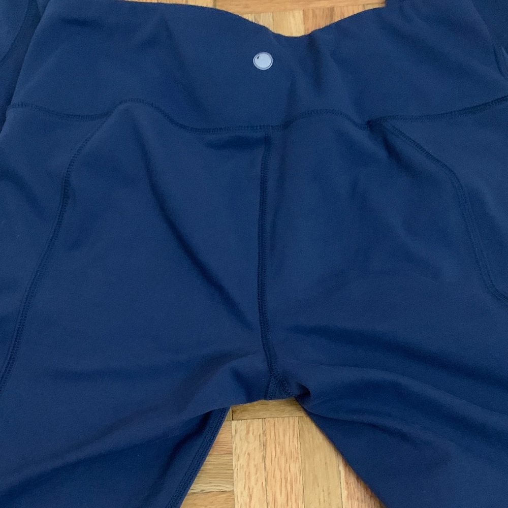 YOGALICIOUS Cutout Activewear Legging NAVY Women’s Size Small - Picture 9 of 12